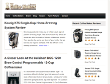 Tablet Screenshot of best-coffeemakers-reviews.com